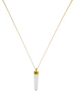 Optical Quartz Necklace